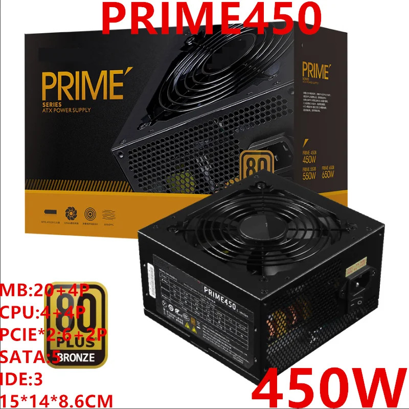 그레이트 월 PSU 전원공급장치 450W 피크 550W PRIME450 GM호환-450 GW-A450BHE-SC 신