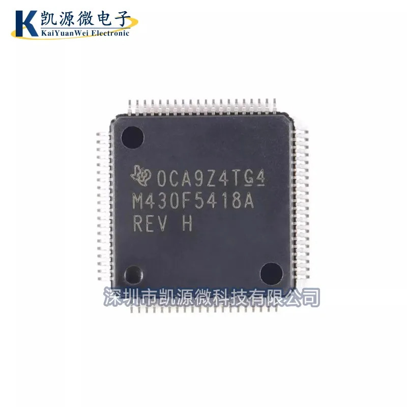 MSP430F5418AIPNR LQFP-80 16비트 혼합 신호 마이크로컨트롤러 - MCU