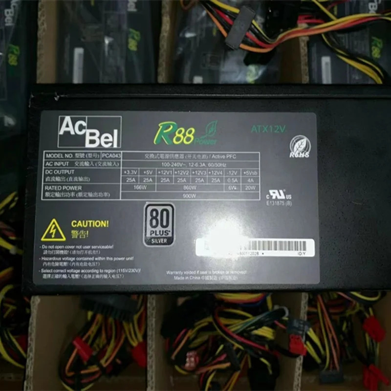 ACBEL 900W PCA043새 전원공급장치