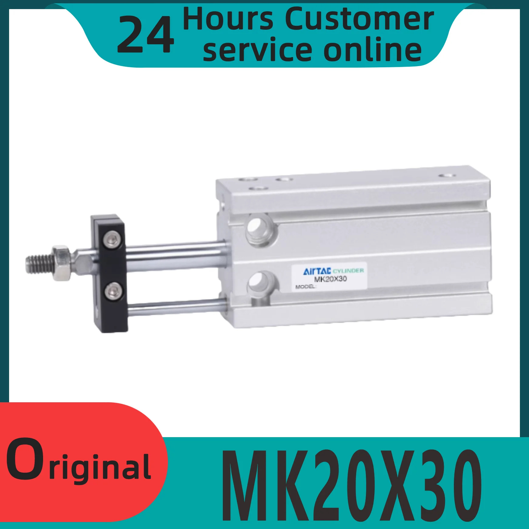 오리지널 멀티 포지션 실린더 MK20X30 MK20X40 MK20X50 MK20X25 신