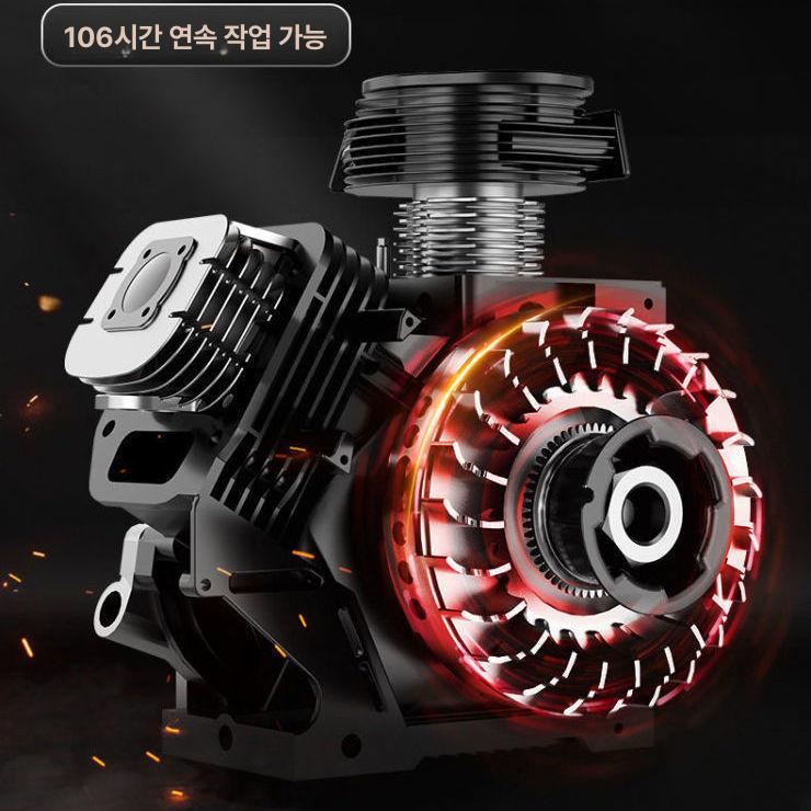 가솔린 예초기 배낭형 로타리 엔진 벌초용 예취기 다기능 잡초 제초기 분리식 - 상세 이미지 4