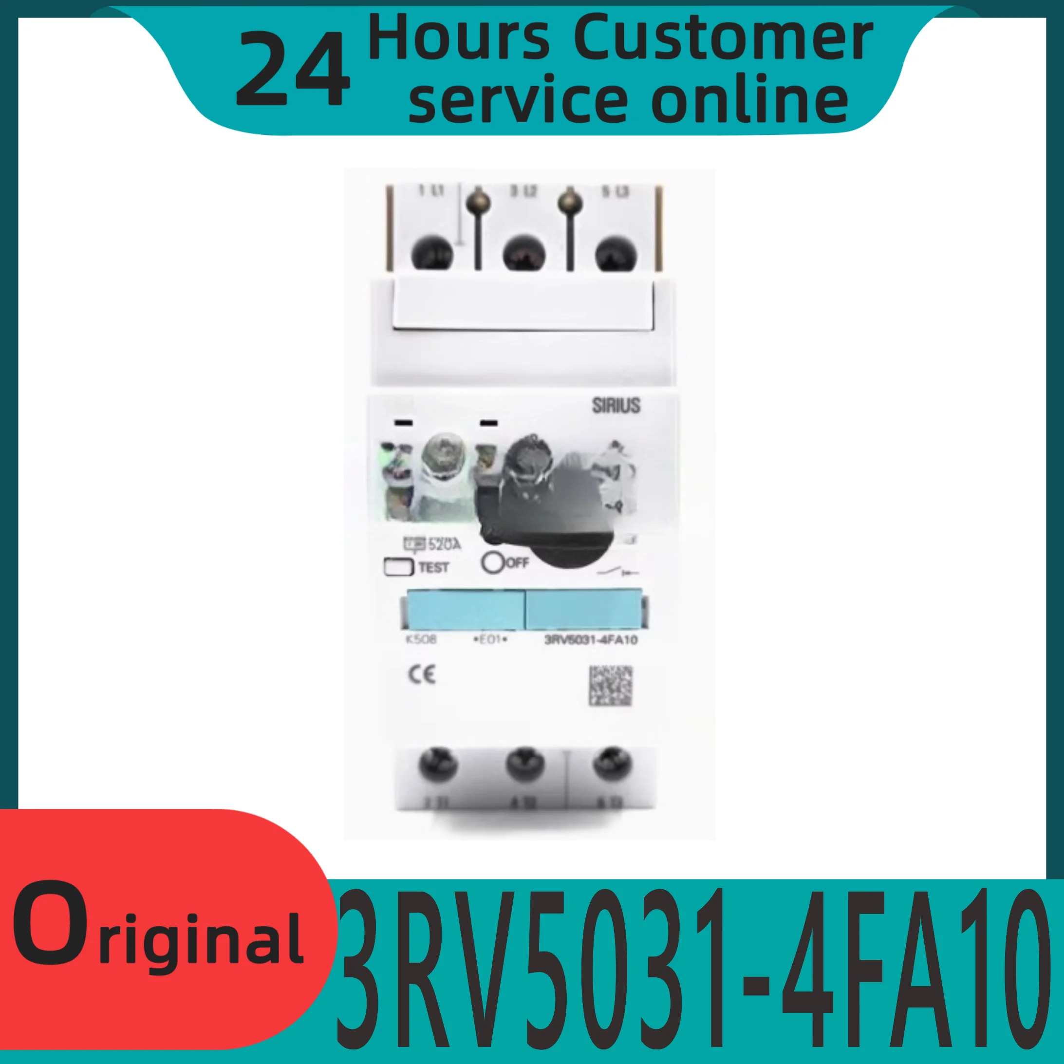 오리지널 모터 보호 회로차단기 3RV5031 3RV5031-4FA10 28-40A