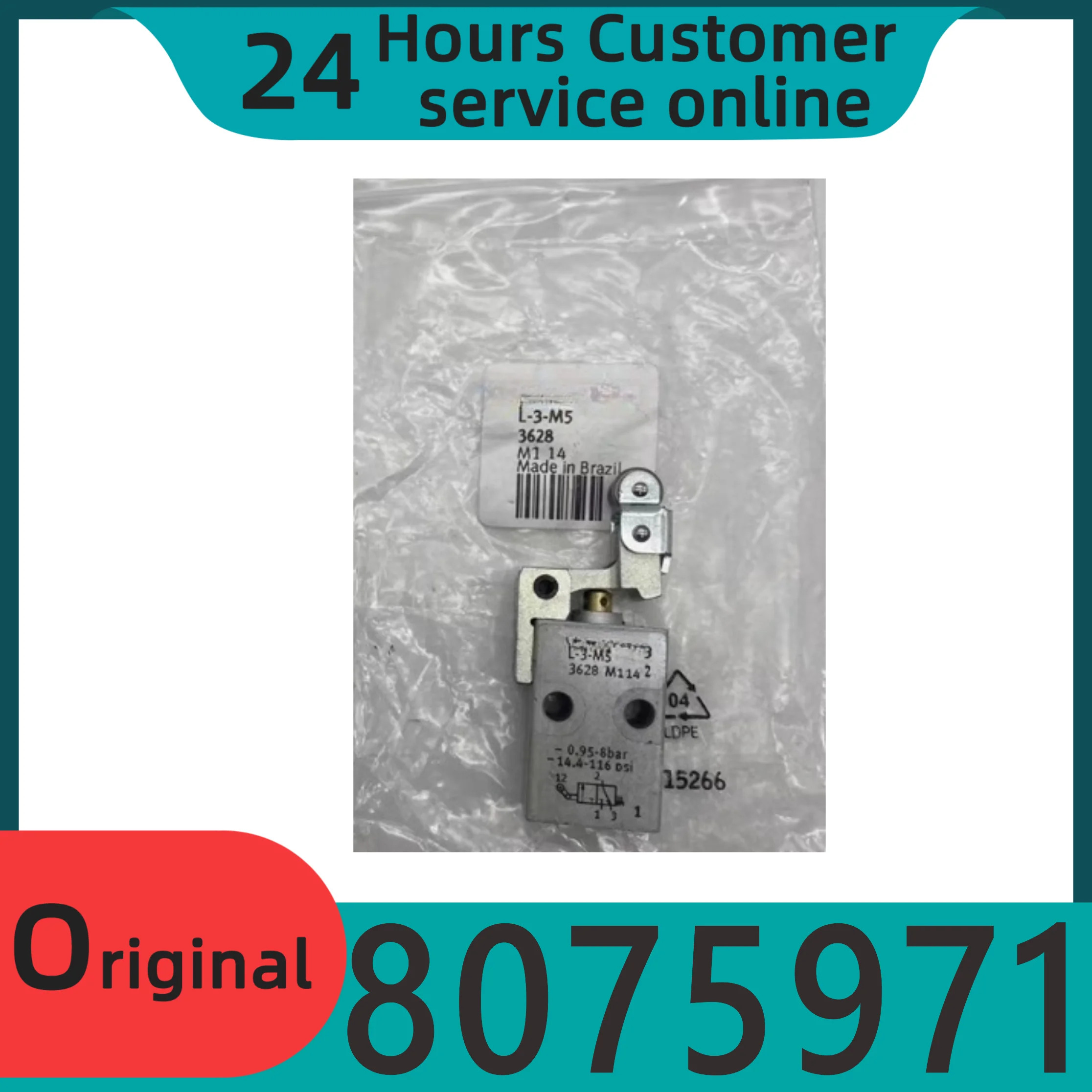 오리지널 컴팩트 실린더 ADN-40-50-A-P-A-C 8075971