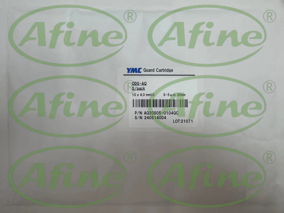 AFINE YMC AQ20S05-0104GC 팩 C18 가드 카트리지 200ohm 5 m 10x4.0mm
