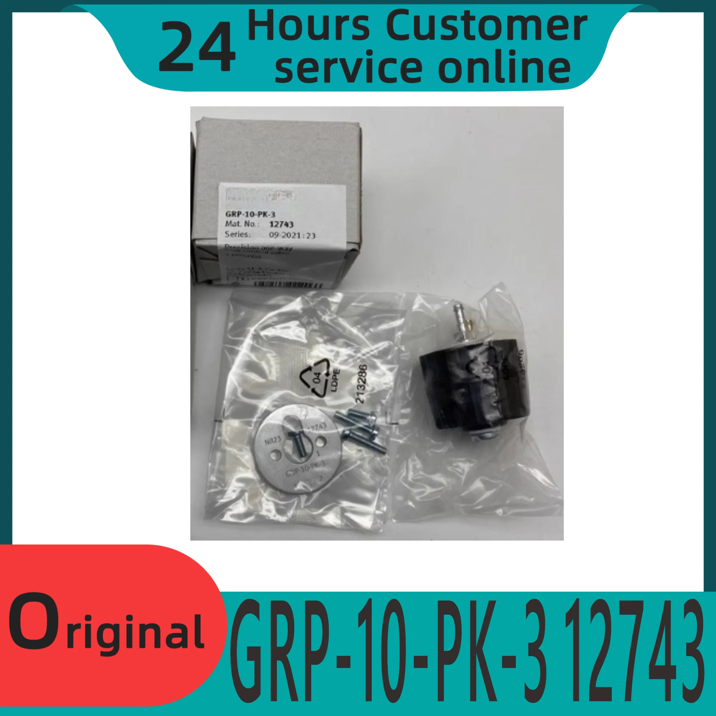 오리지널 정밀 단방향 스로틀 밸브 GRP-10/70/160-PK-3-4 12743 10802 12961