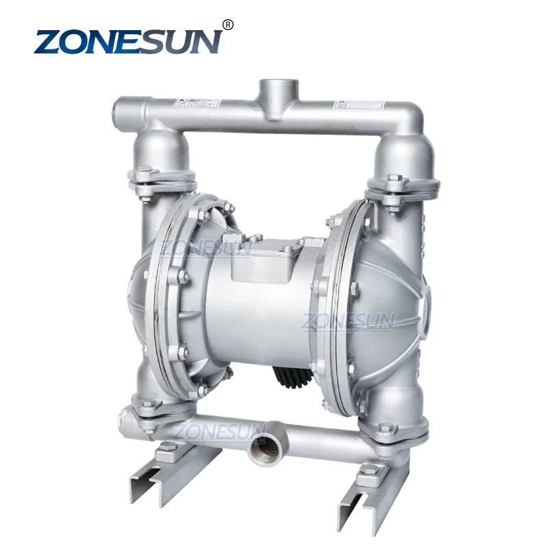 ZONESUN ZS-QBY-K25 미니 에어작동식 공압 펌프 다이어프램 워터