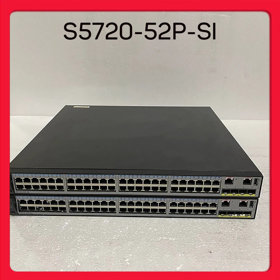 화웨이호환 기가비트 전기 포트 4 SFP 네트워크 스위치 S5720-52P-SI 48