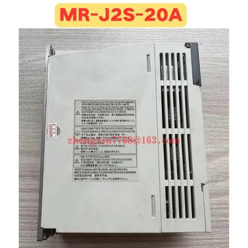 리퍼 서보 드라이브 MR-J2S-20A MR J2S 20A 정상 기능 완료