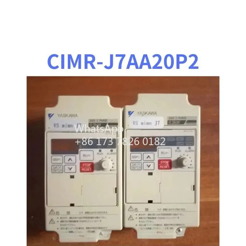 CIMR-J7AA20P2 리퍼 J7 시리즈 인버터 200V 3PHASE 0.2kW 기능 OK
