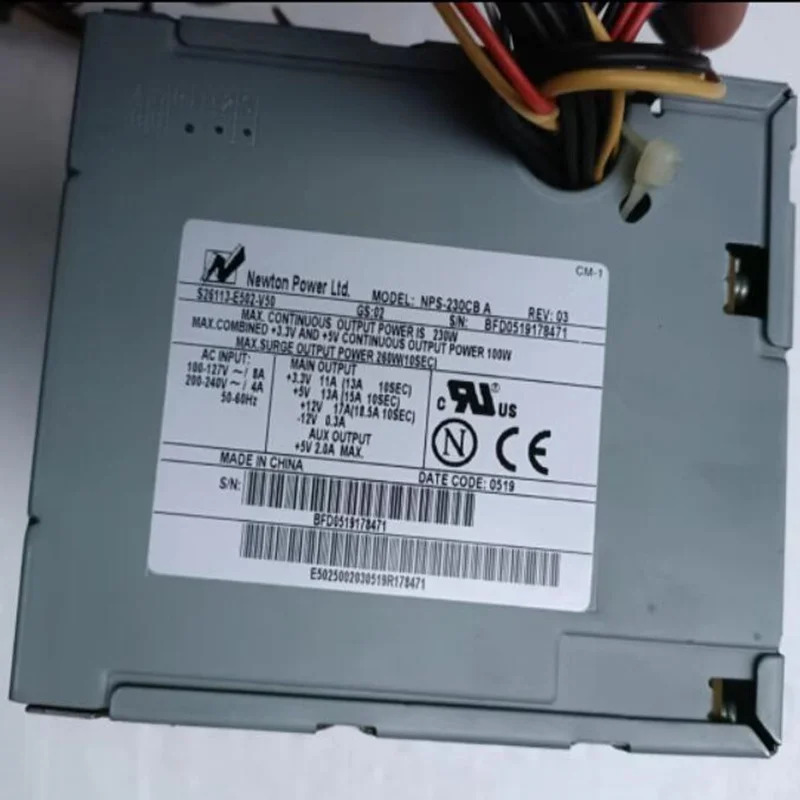 FUJITSU SIEMENS 오리지널 전원공급장치 S26113-E502-V50 NPS-230CB A 260W