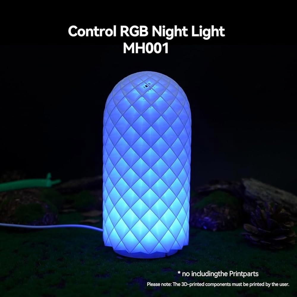 원격 제어 RGB LED 램프 키트 예비 전원(3) 프린트 anycubic 모델 멀티컬러 미니 Makerworld f USB Bambu 하드웨어 3D 5V 001 Lab 부품 H2 - 상세 이미지 2