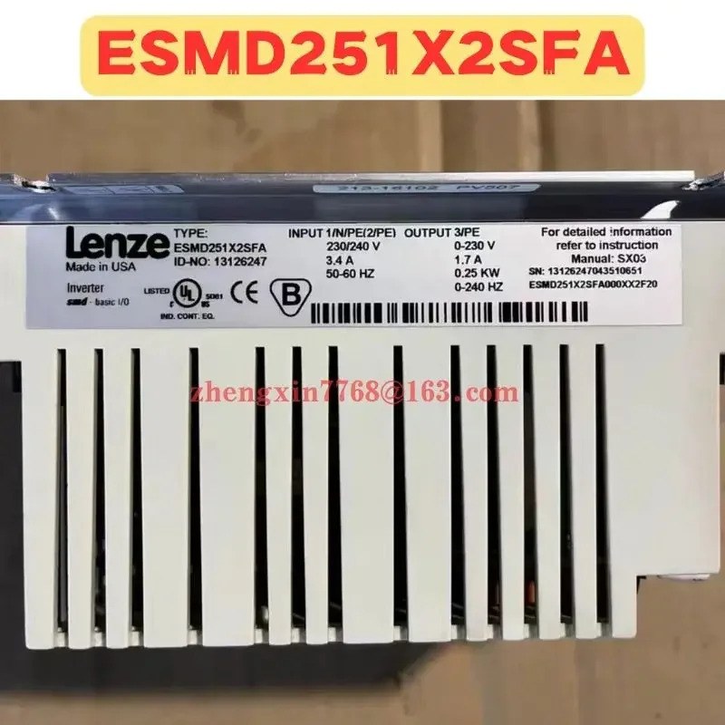 리퍼 주파수 변환기 ESMD251X2SFA 정상 기능 완료