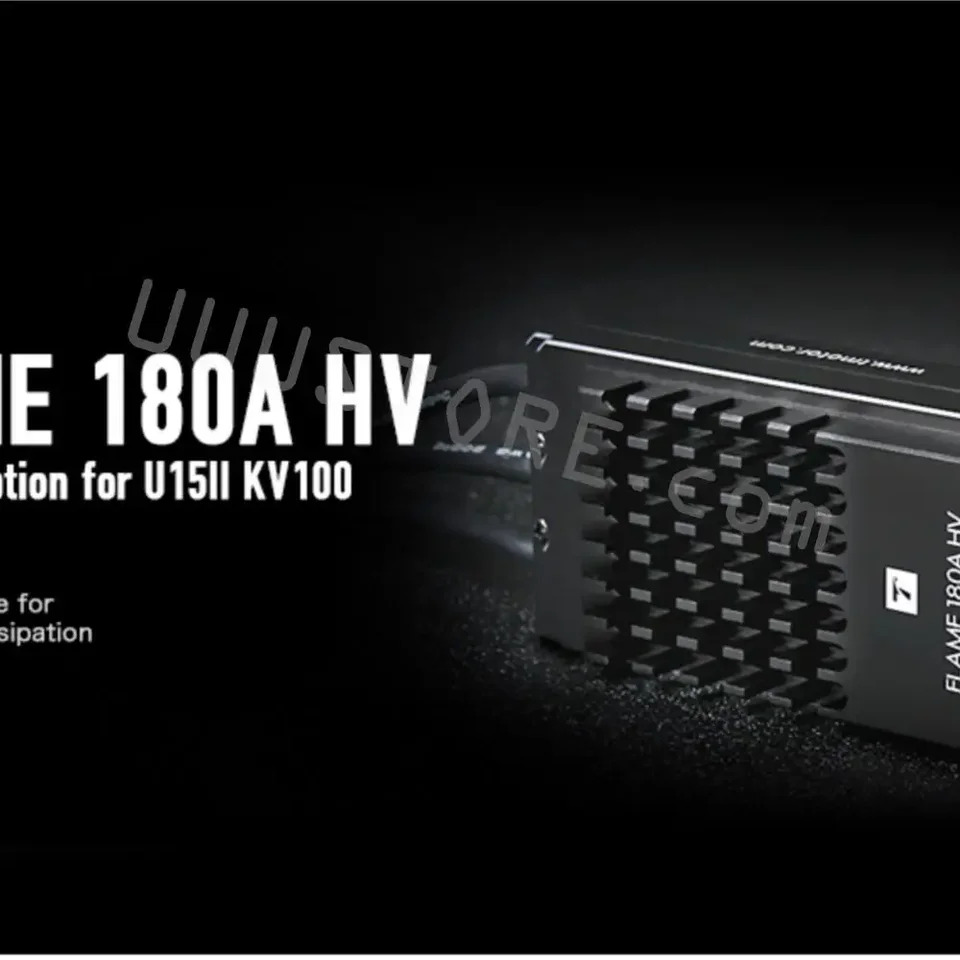 T-모터 화염 전속도 컨트롤러 VTOL 멀티콥터 U180A 6-14S HV
