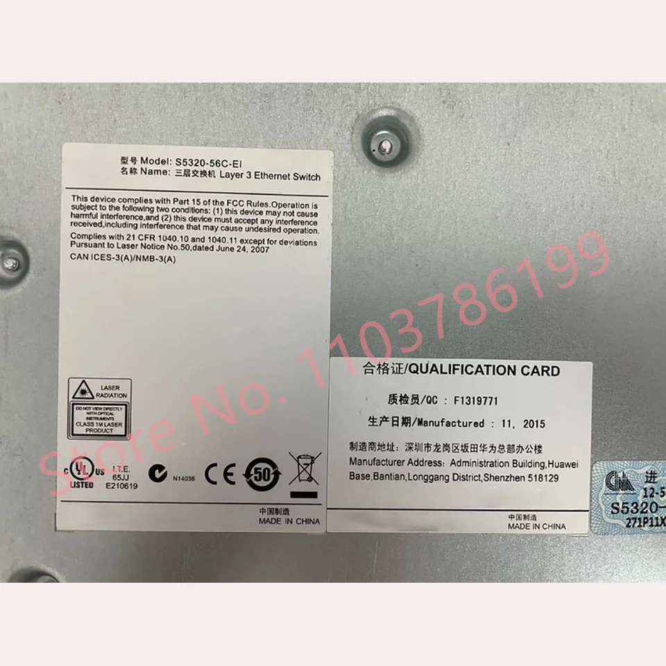 화웨이호환 네트워크 스위치 S5320-56C-EI 48 기가비트 이더넷 4 SFP 10G 레이어 3 VLAN