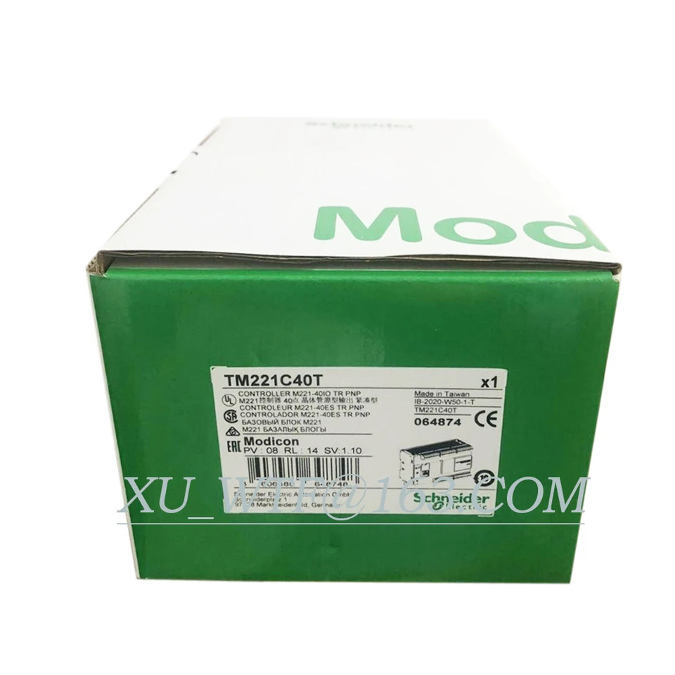 오리지널 PLC 모듈 TM221C24U TM221C40R TM221C40T TM221C40U 신