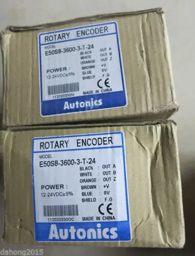 새 오토닉스 로터리 엔코더 E50S8-3600-3-T-24 경험