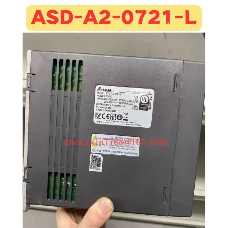 리퍼 서보 드라이브 ASD-A2-0721-L ASD A2 0721 L 정상 기능 완료