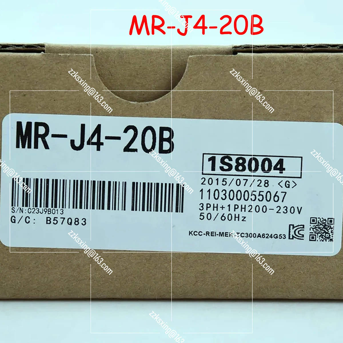 MR-J4-20B 오리지널 서보 드라이버 신