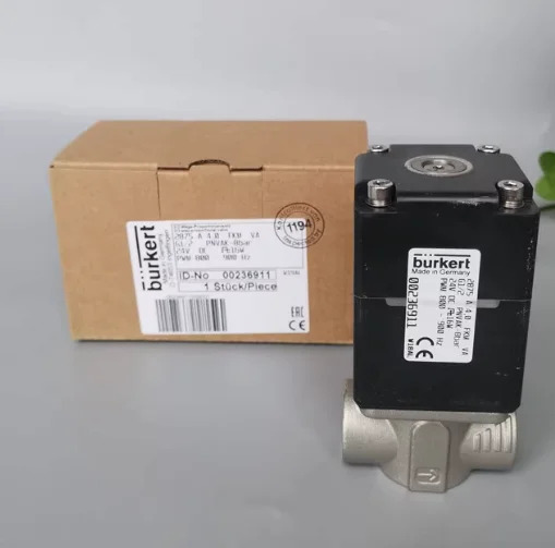 Burkert 솔레노이드 밸브 2875A 4.0 FKM VA G1/2 PNVAK-8bar 24V 16W PWM 00236911