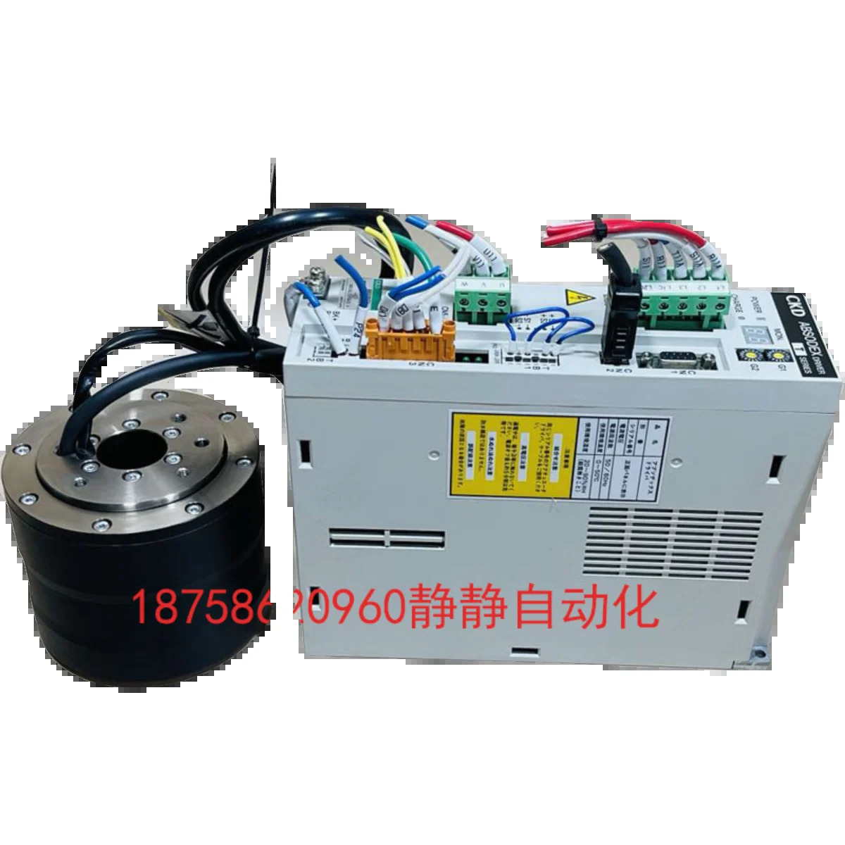 CKD 서보 다이렉트 드라이브 모터 DD 인덱싱 AX2006TS-X703173 AX9000TS-U2 세트