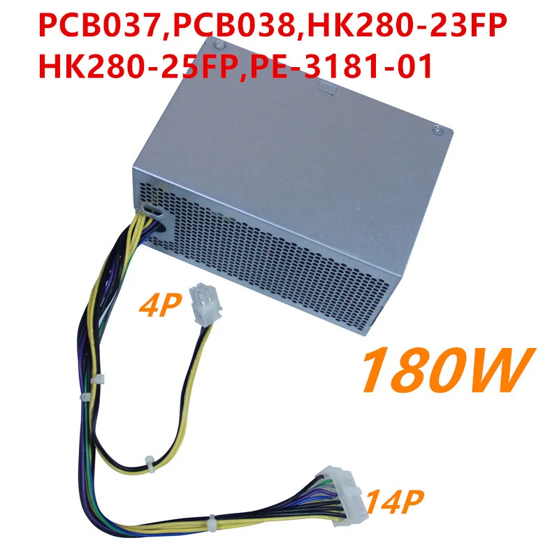 Dell Q77 B75 A75 T5900d 5900 R4900d 14Pin 180W 전원공급장치 PCB037 PCB038 HK280-23FP HK280-25FP PE-3181-0