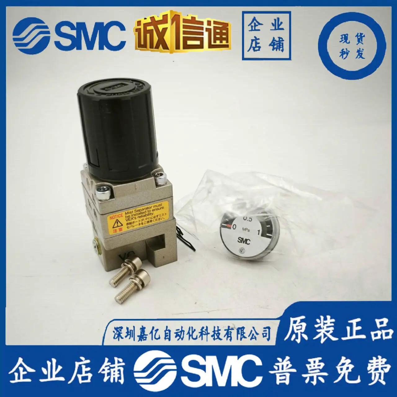 SMC 오리지널 솔레노이드 밸브 VEX1B33-G VEX1B33-01/M5 VEX1A33 공압 부품
