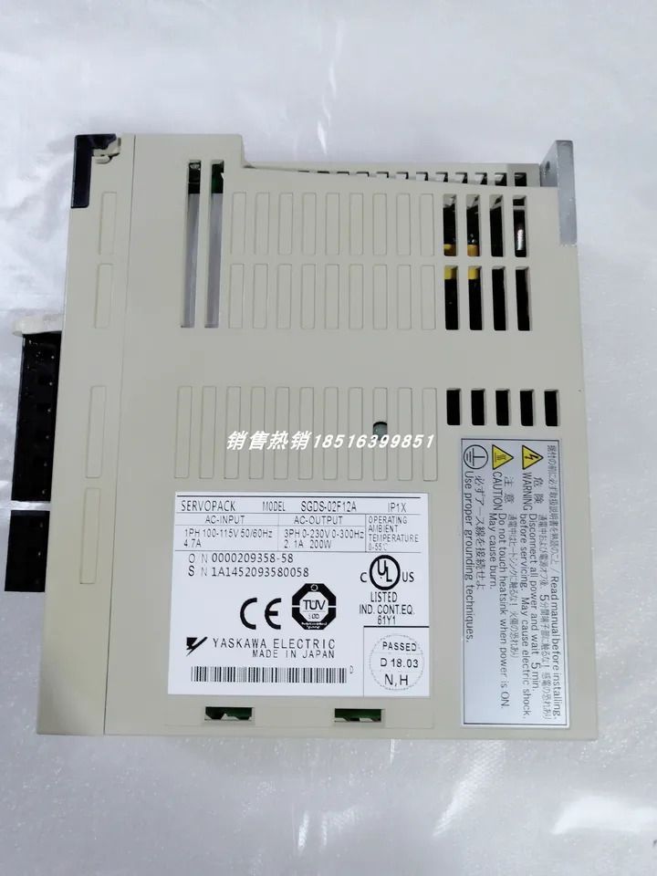 SGDS-02F12A Yaskawa 서보 드라이버