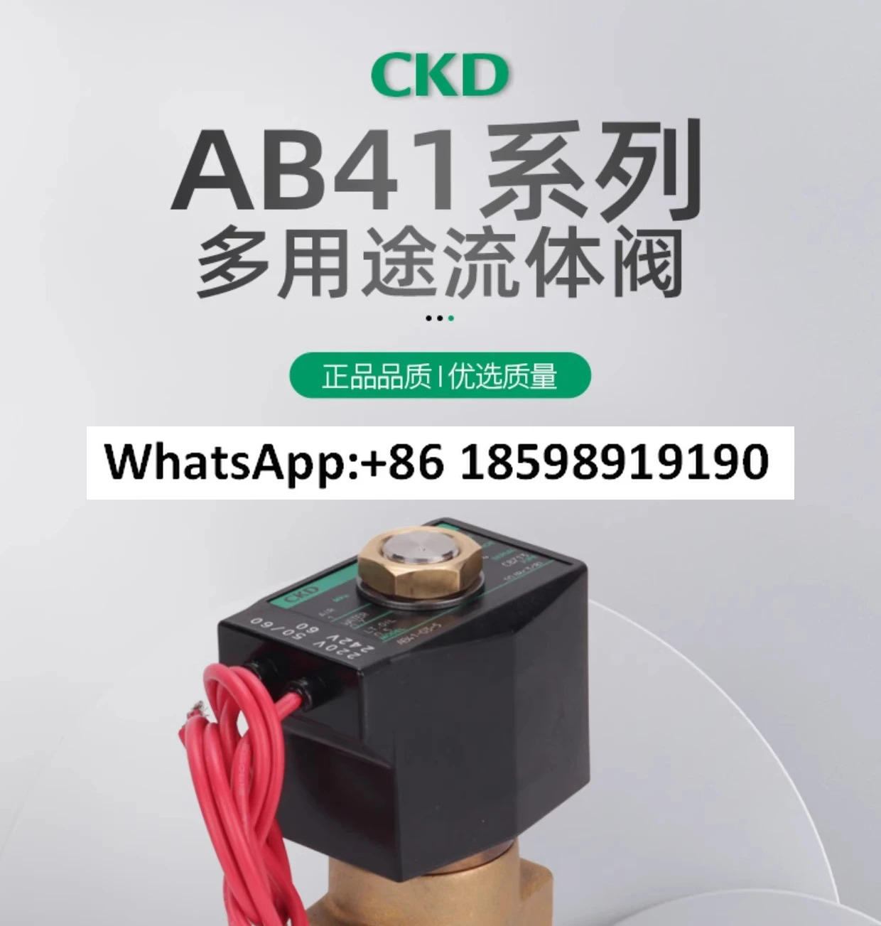 CKD 솔레노이드 밸브 AB41 02 03 234567-02E 03A E2E F2E AC220VDC24V