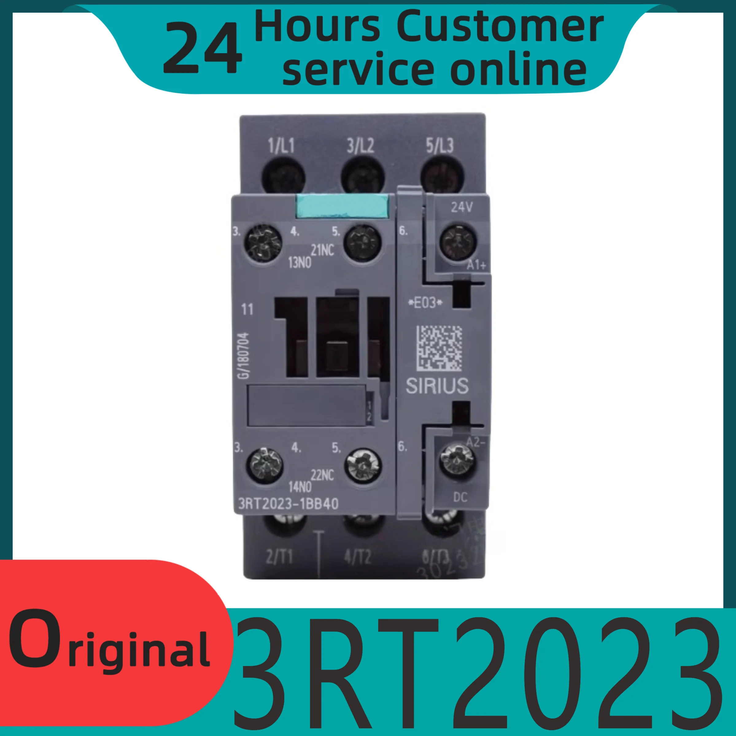 오리지널 접촉기 3RT 2024 2026 2027 2028-1BB40 DC24V