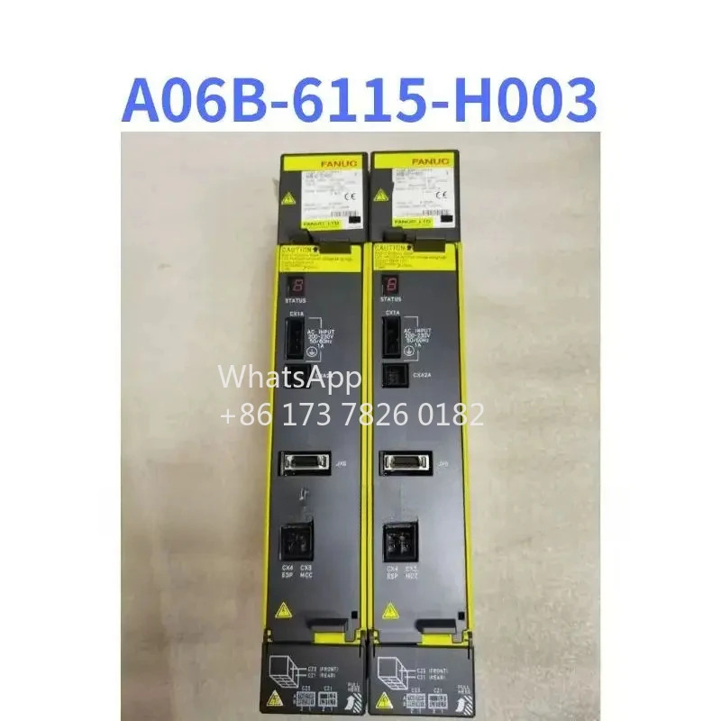 A06B-6115-H003 리퍼 드라이브 작동 기능 OK