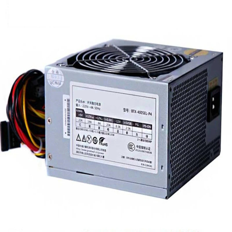 만리장성PSU 저소음 전원공급장치 정격 300W Pe ak 400W BTX-400SEL-P4 신