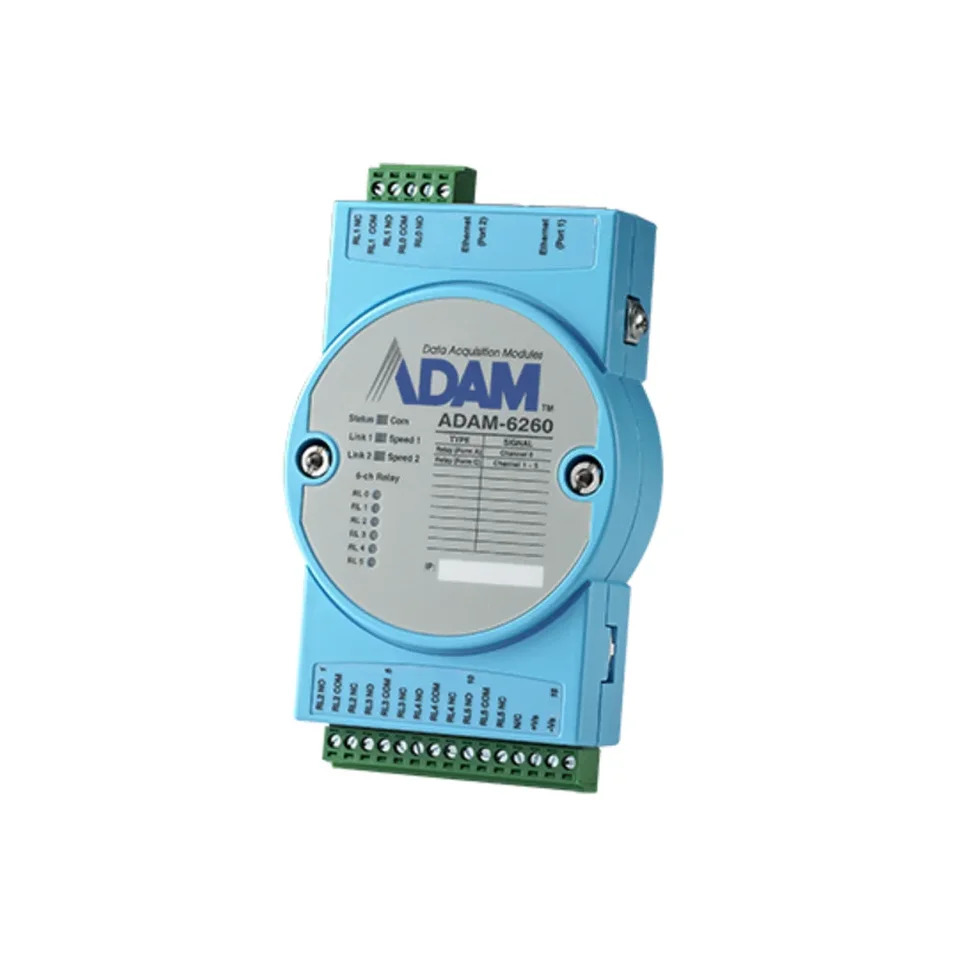 Advantech ADAM-6250 6 채널 릴레이 출력 Modbus TCP 모듈