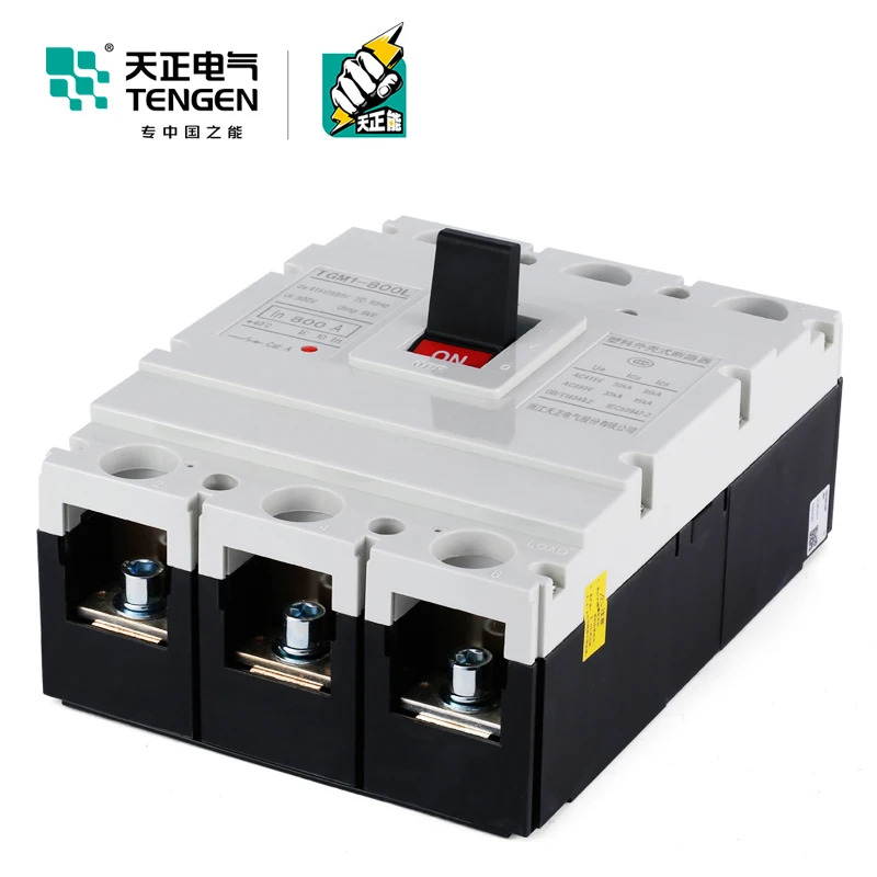 TENGEN Tianzheng 전기 TGM호환1-800L/3300 몰드 케이스 회로차단기 에어 스위치 3P 3상메스위치 800A