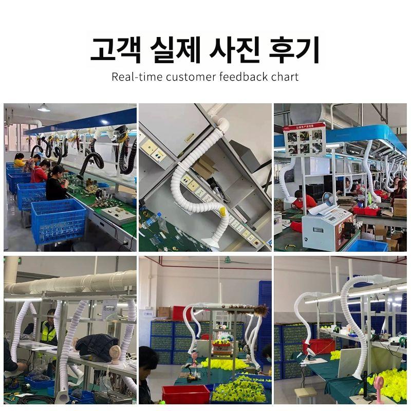 플렉시블 덕트호스 집진기 직경 환기 배기 닥트 후렉시블 주름 집진관 자바라호스 - 상세 이미지 3