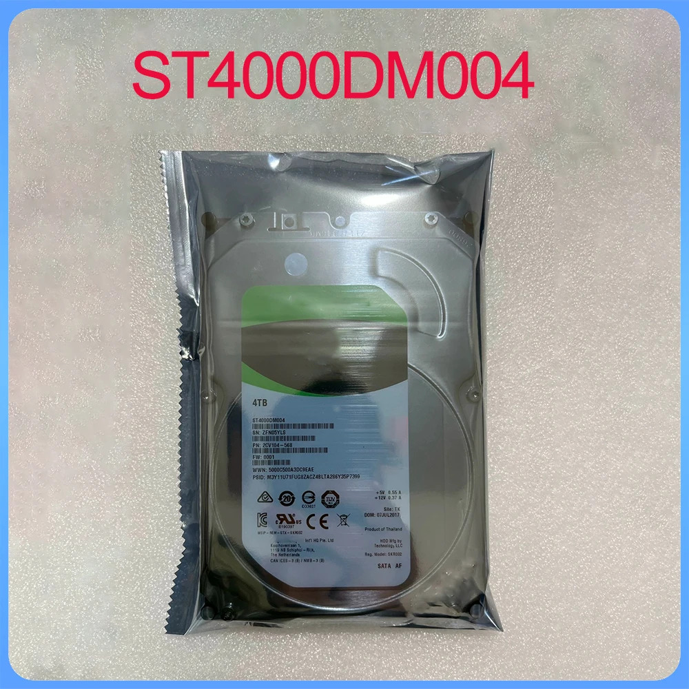 3.5 인치 하드 드라이브 ST4000DM004 4TB ST14000NM001G 14TB ST2000VX008 2T ST1000VX005 ST1000VN002 1T ST4000V