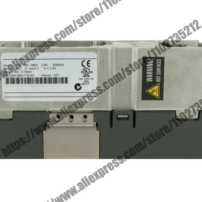 원본 6SL3224-0BE17-5UA0 0.75KW 6SL32240BE175UA0