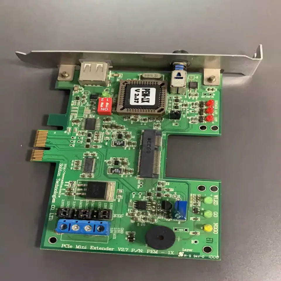 대만 솔리톤 PEM-1X PCIe 미니 연속 전원 익스텐션 보호 카드