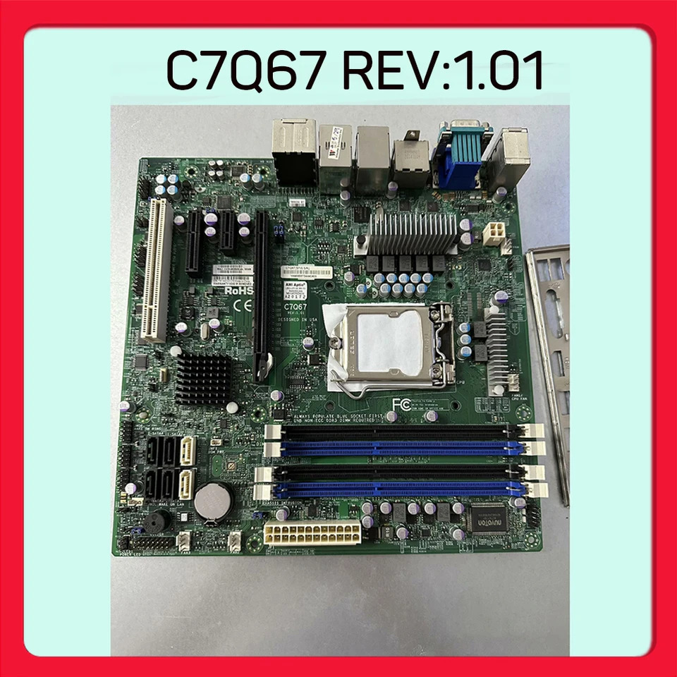 슈퍼마이크로 서버 워크스테이션C7Q67 REV1.01