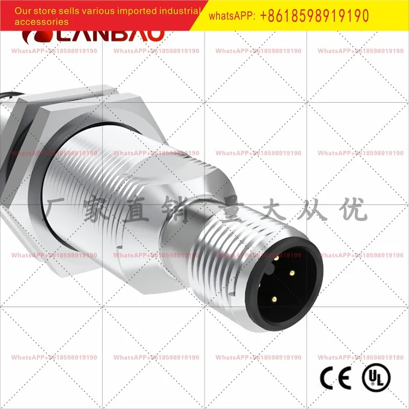 LR18XBF02DPOB-E2 고전압 저항 센서 500바 DC 삼선 2mm 금속 인덕터 스위치