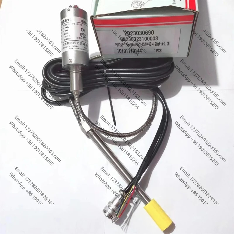 ZHYQ PT124B12170 MPa1/220 UNF152460 출력 4-20mA 유연스템 용융 압력 트랜스미터 압력센서