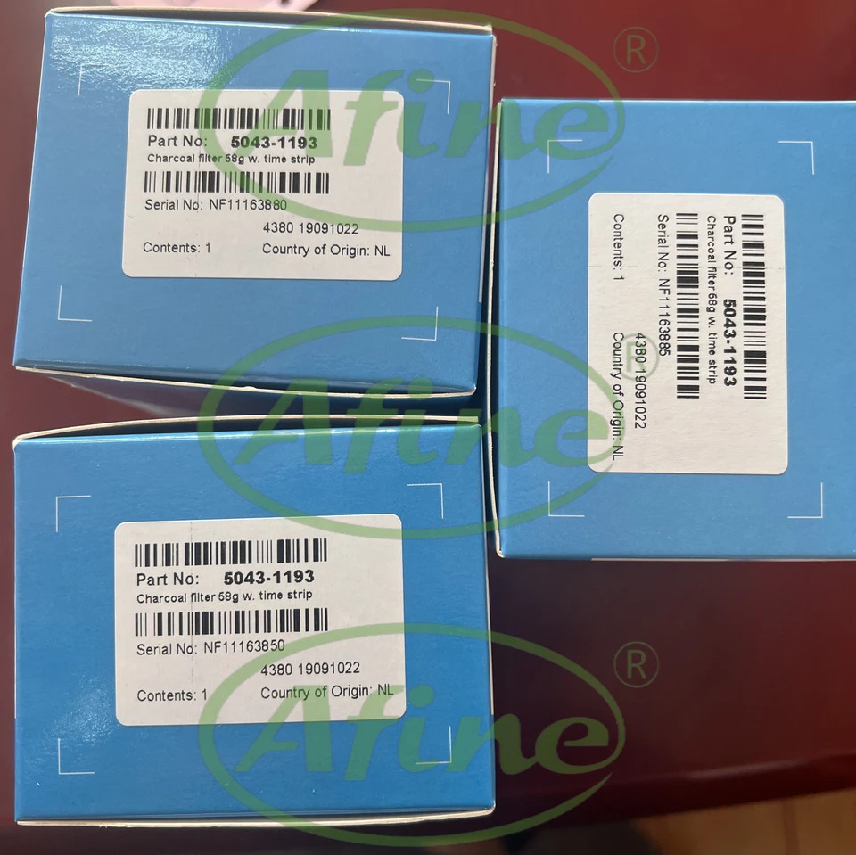 AFINE Agilent 5043-1193 58g 타임 스트립 안전숯 필터 GL14 스레드