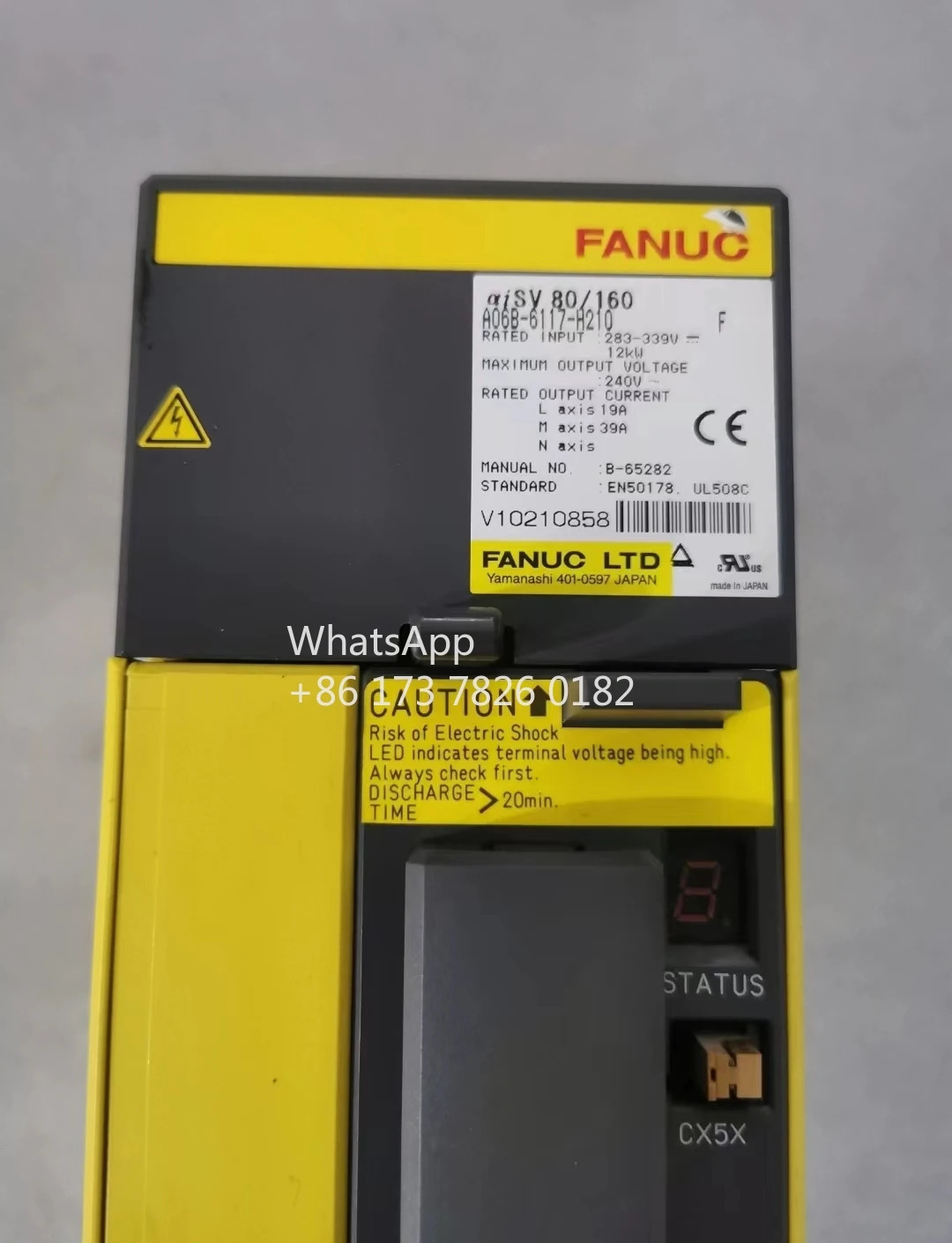 A06B-6117-H210 리퍼 드라이브 작동 기능 OK
