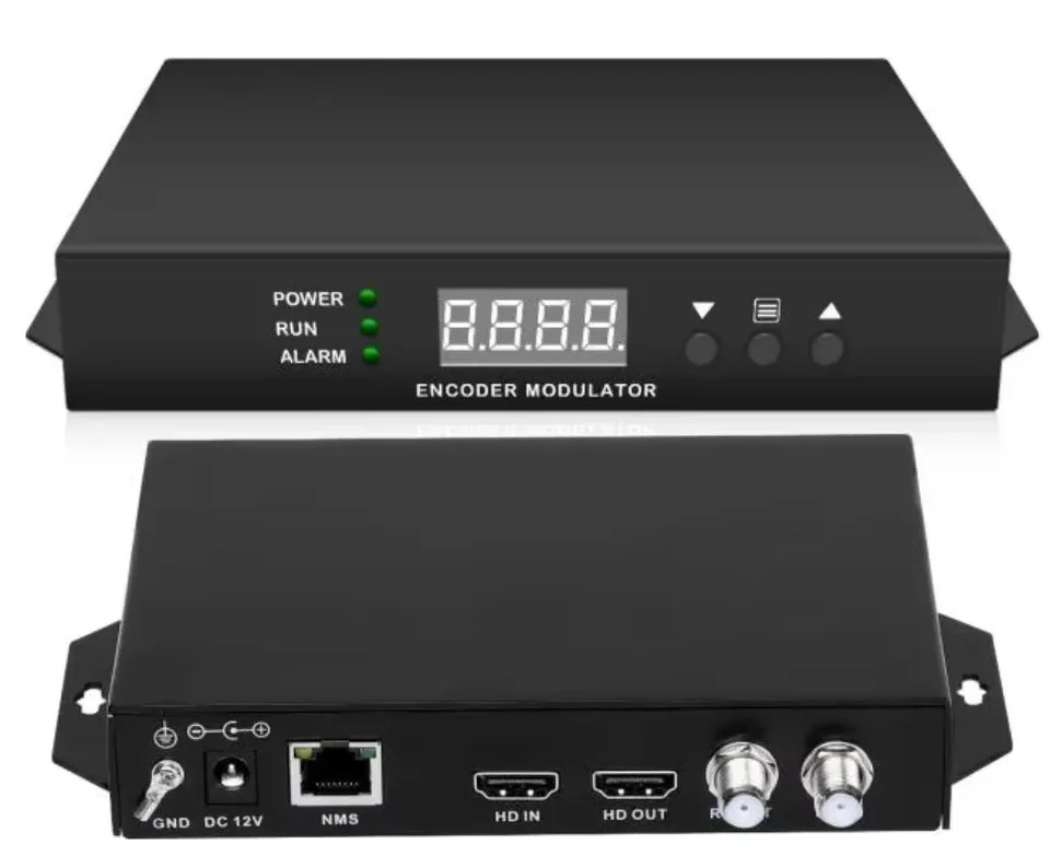 미니 MPEG2 HD QAM 인코더 변조기 1080P ATSC 미국 캐나다 멕시코 케이블 TV용