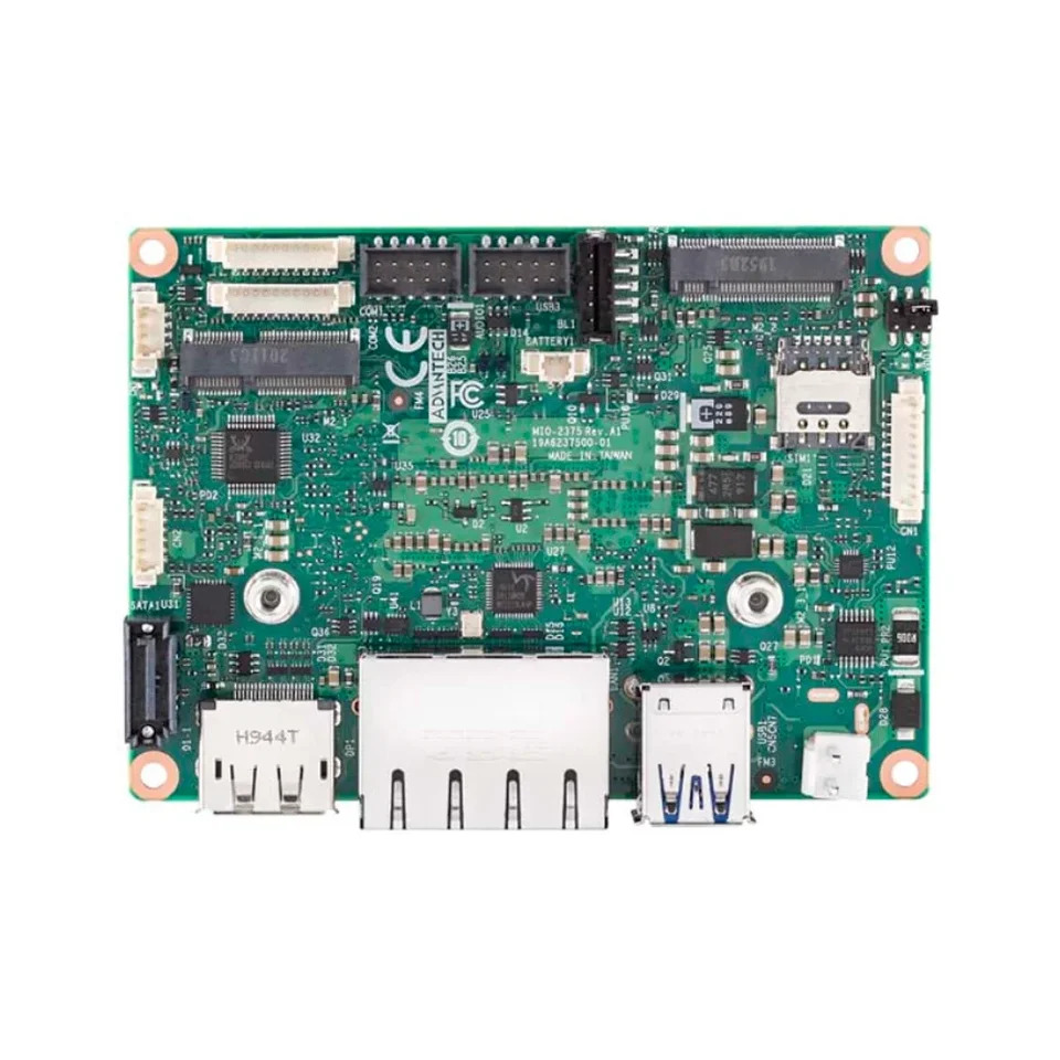 Advantech MIO-2375 11 세대 코어 i7 i5 i3 셀러론 U 시리즈 Pico-ITX SBC 산업임베디드 싱글 보드 컴퓨터