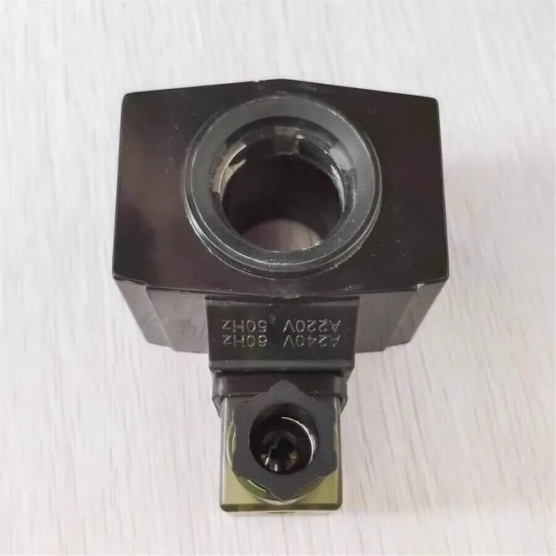 유압 솔레노이드 밸브 코일 내부 구멍 26mm 높이 47mm 플러스 단차 50 AC220V