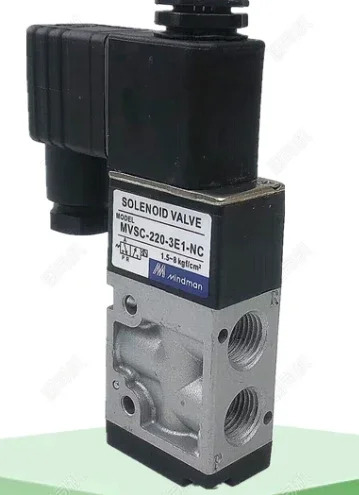 공압 부품 2위치 3방향 MVSC220-3E1-NC AC220V MVSC220-3E1-NO