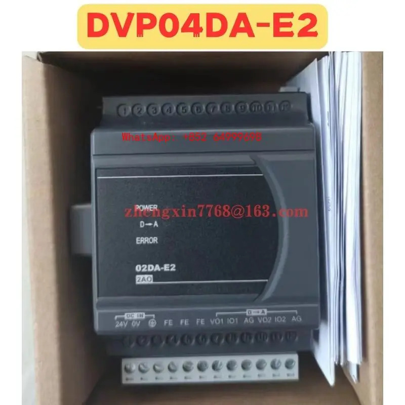 오리지널 DVP04DA-E2 DVP04DA E2 모듈 신