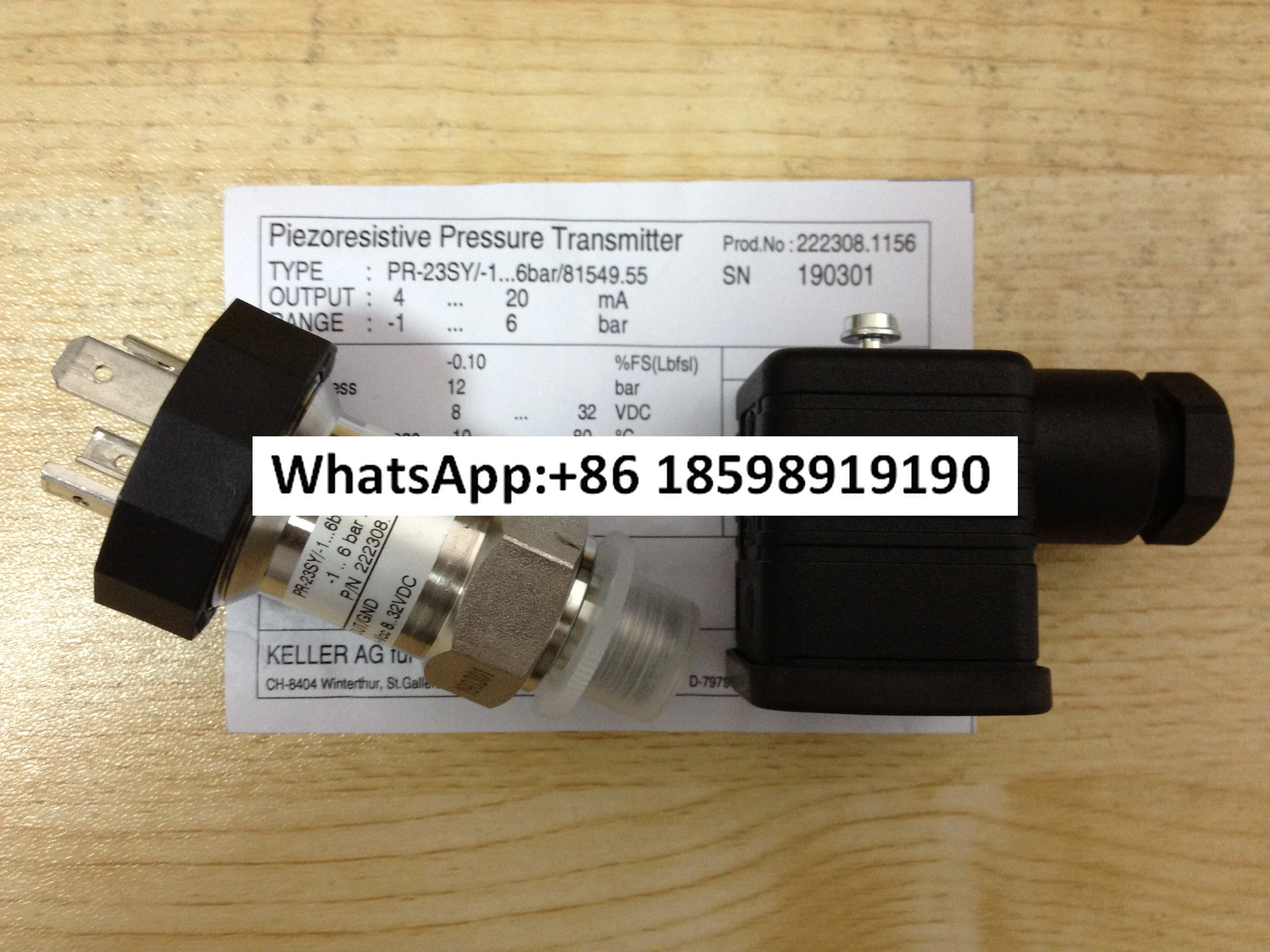원본 압력센서 PAA 23SY 81595 G1 4