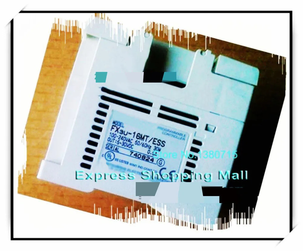 오리지널 FX3U-16MT-ESS PLC 기본 장치