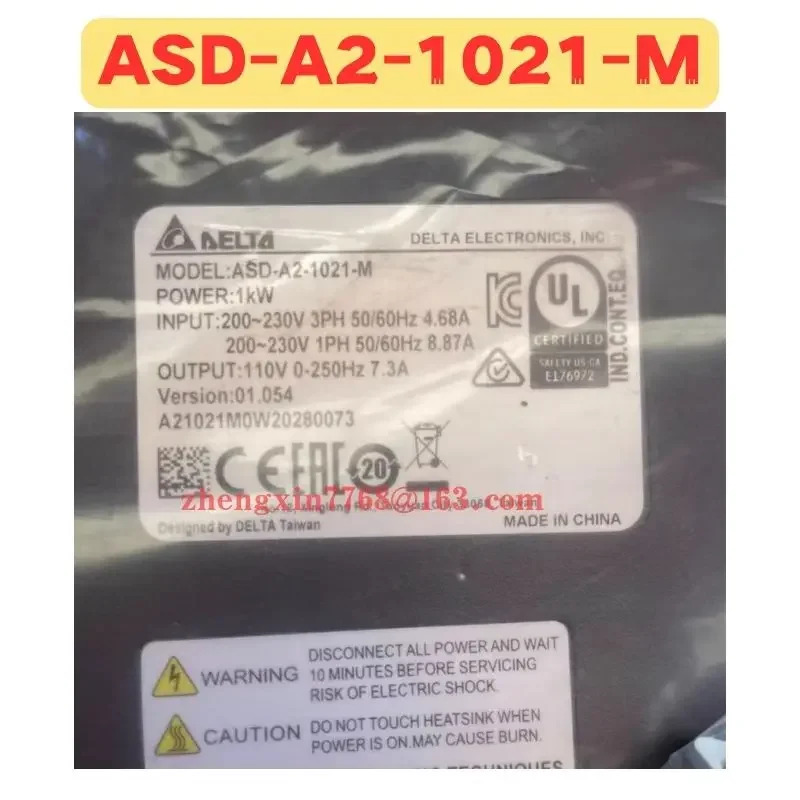 오리지널 ASD-A2-1021-M 서보 드라이브 ASD A2 1021 M 신